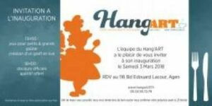 Inauguration du café- restaurant solidaire Le Hang'ART